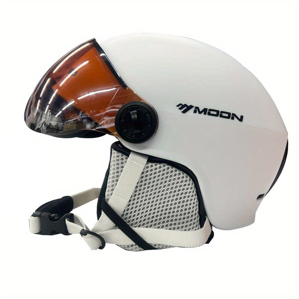 Casco da Sci di Alta Qualità con Parti Rimovibili – Sicuro e Confortevole per Attività all'Aperto