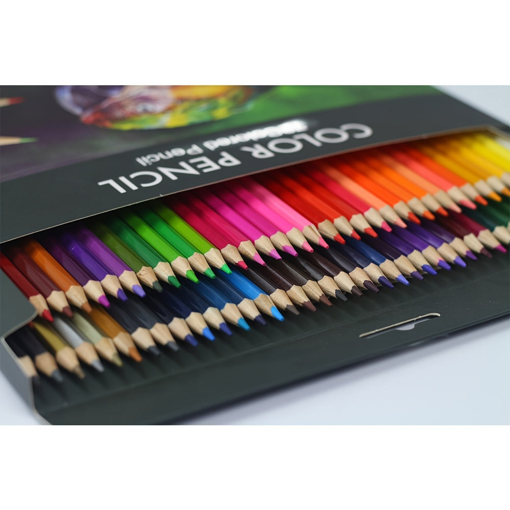 Set di 48 Matite Colorate – Qualità Professionale per Progetti di Disegno e Pittura