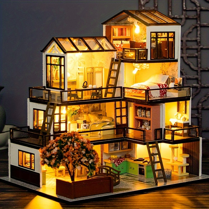 Lichtnest Miniatura Casa - Divertimento Creativo per Ogni Hobbyista