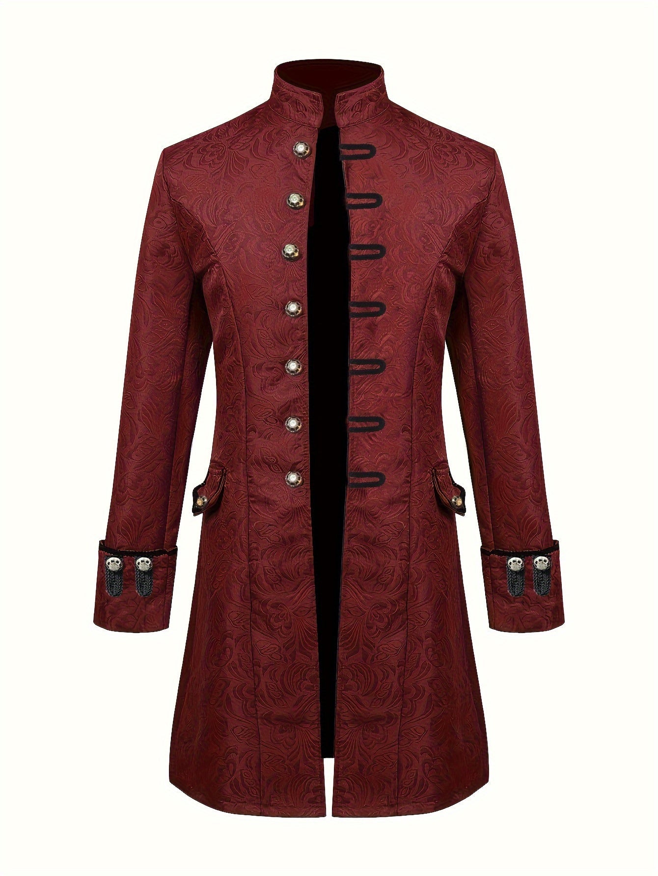 Giacca Jacquard Medievale Hendrik - Outfit Elegante e Stile per Occasioni Festive