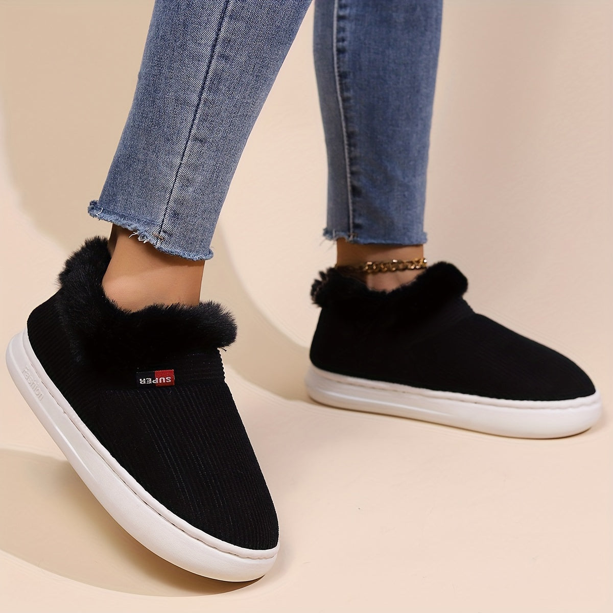 Liza Fluffy Pantofole - Calore e Comfort per Donne