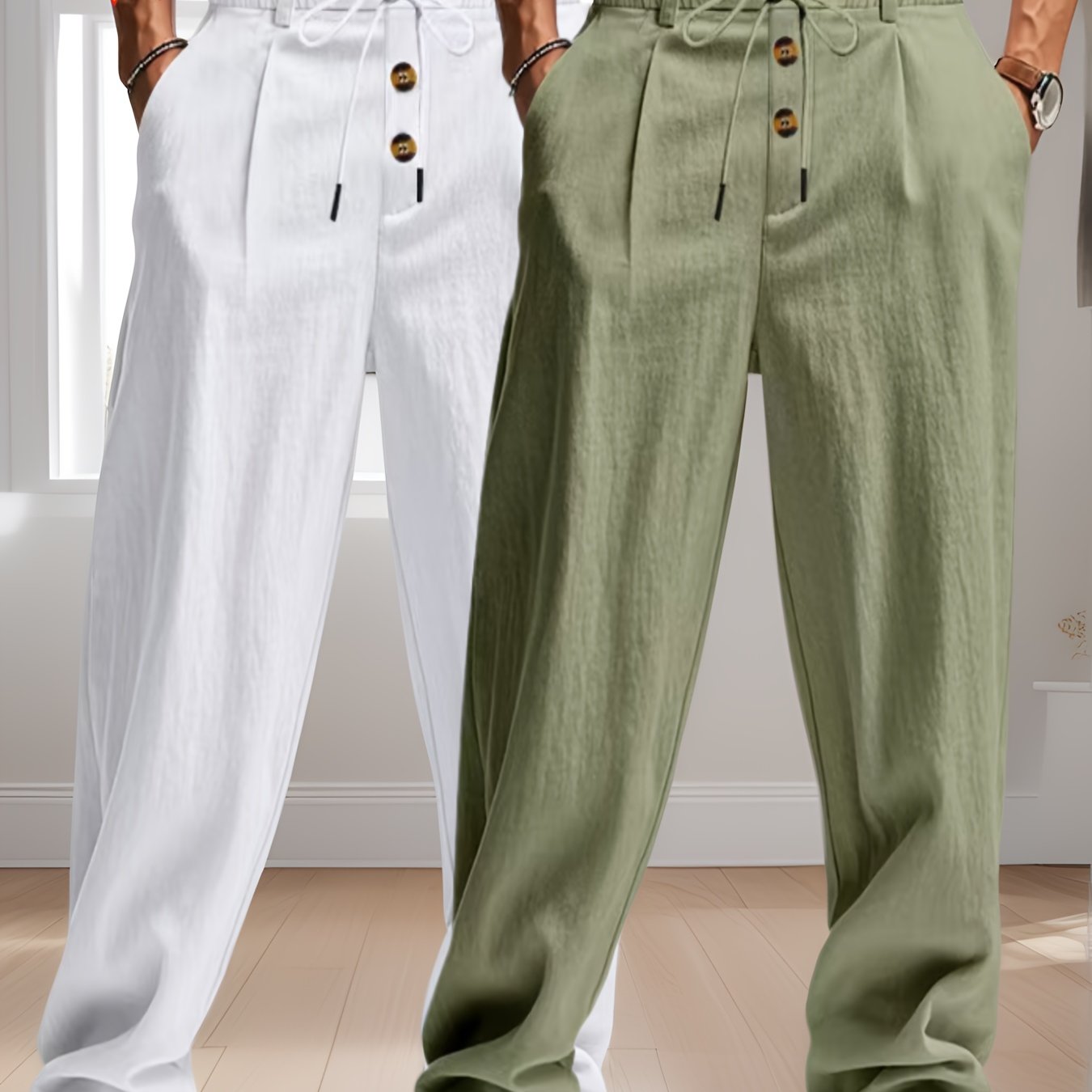 Set di Pantaloni Relaxed Luxe - Comfort e Stile Senza Compromessi