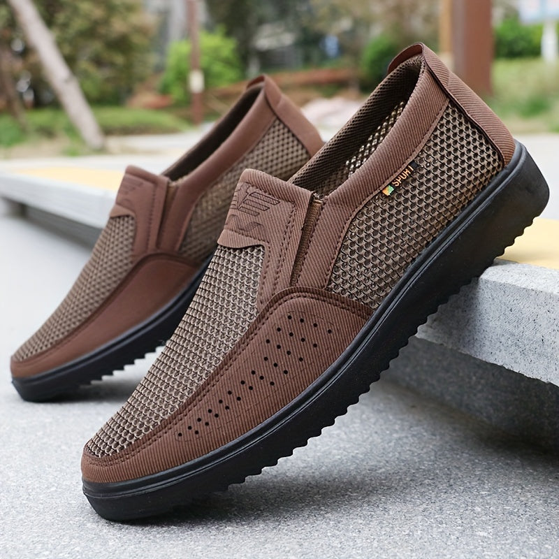 Sneakers Uomo in Mesh Traspirante – Eleganti e Confortevoli per Giornate Attive e Passeggiate