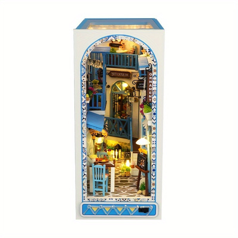 Puzzle in Legno 3D Fatti a Mano – Casa in Miniatura Ispirata al Mare