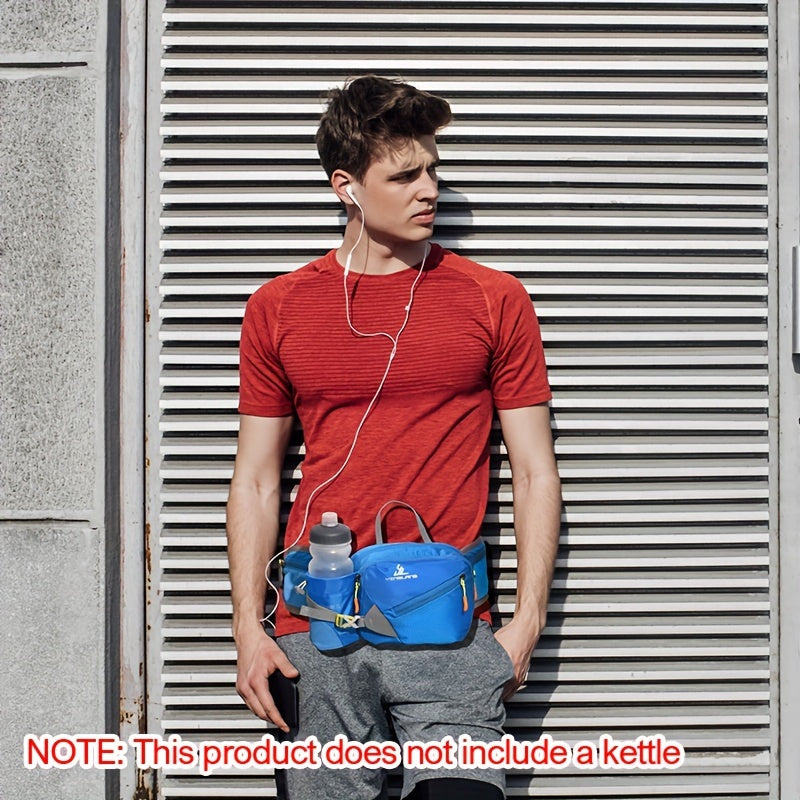 Borsa da Corsa Versatile con Portabottiglie – Nylon Durevole con Cerniere per Escursioni e Maratone