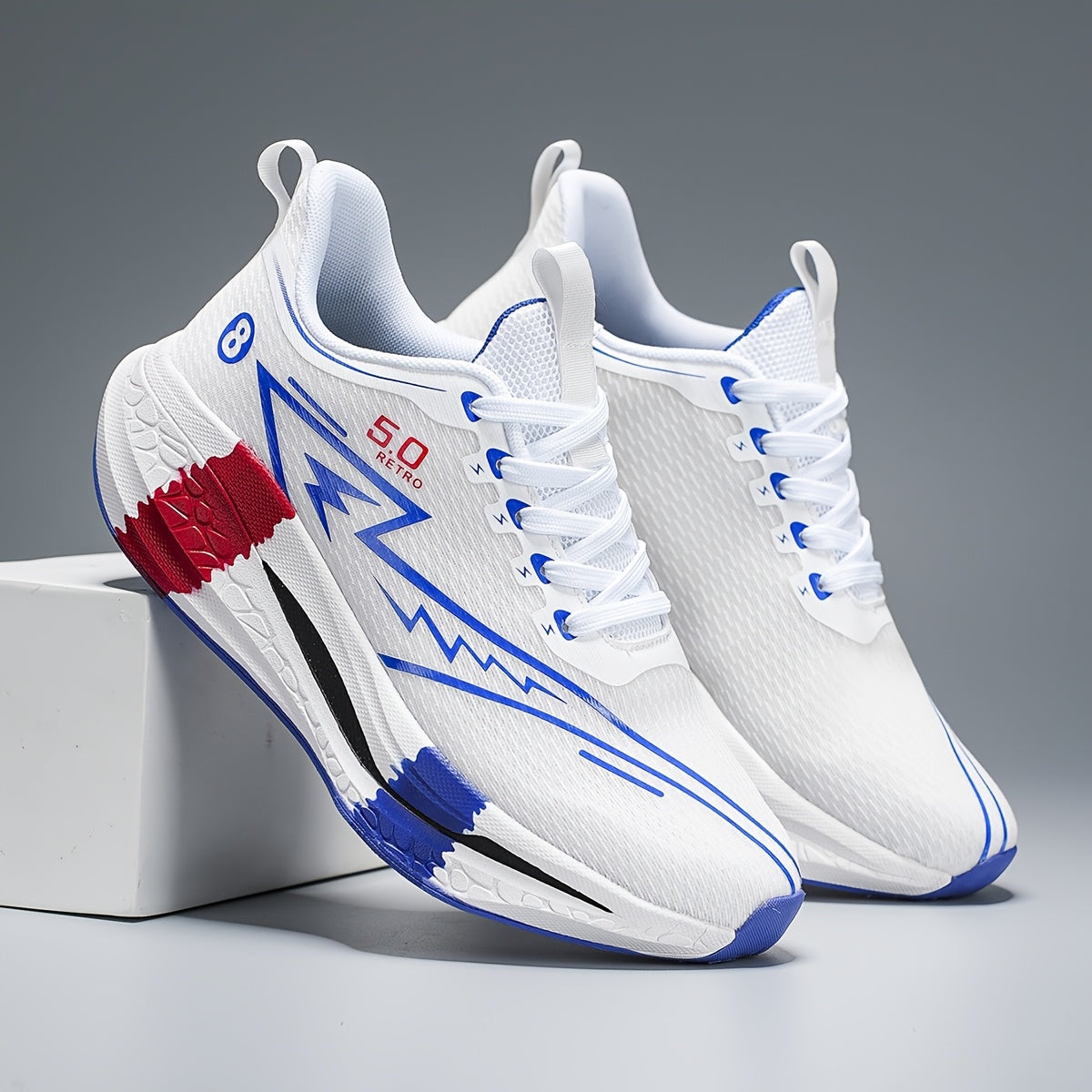 Scarpe da Corsa Leggere e Traspiranti per Uomini – Allenatori Eleganti per Esterni