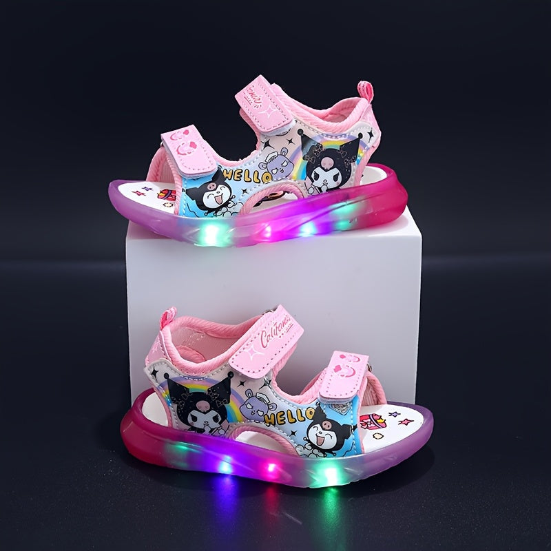 Sandali per Ragazze Sanrio con Illuminazione – Sandali Kawaii con Cartoni Animati per l'Estate