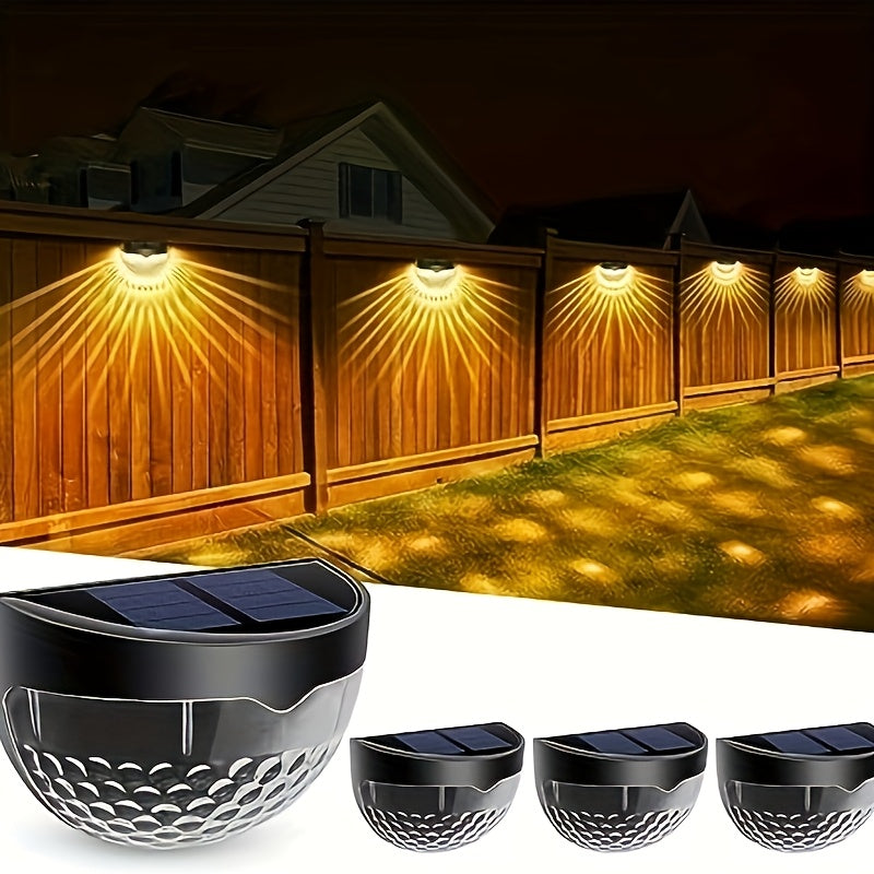 SolarGlow Illuminazione LED Mezzo giro – Elegante e Sostenibile