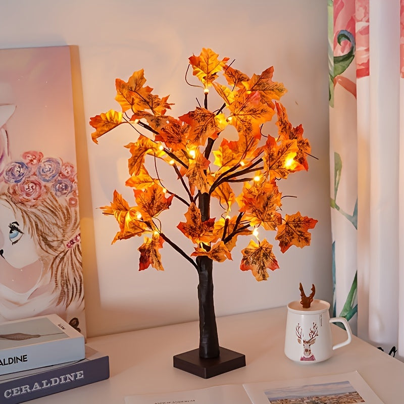 Albero di Acero LED – Atmosfera Calda d'Autunno con Illuminazione