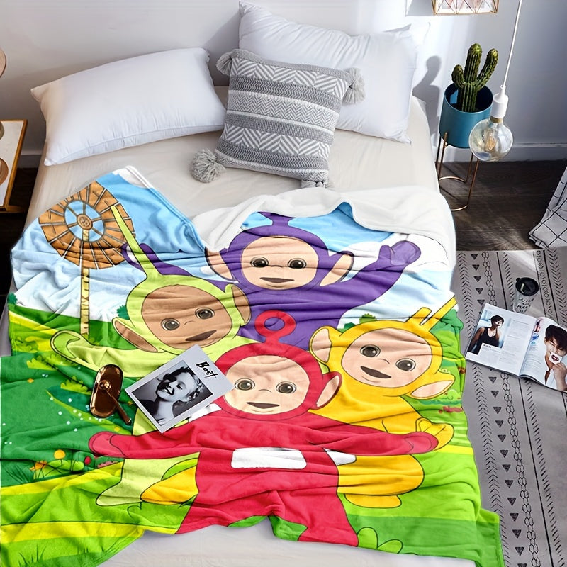 Coperta Teletubbies - Per Bambini, Morbida e Versatile