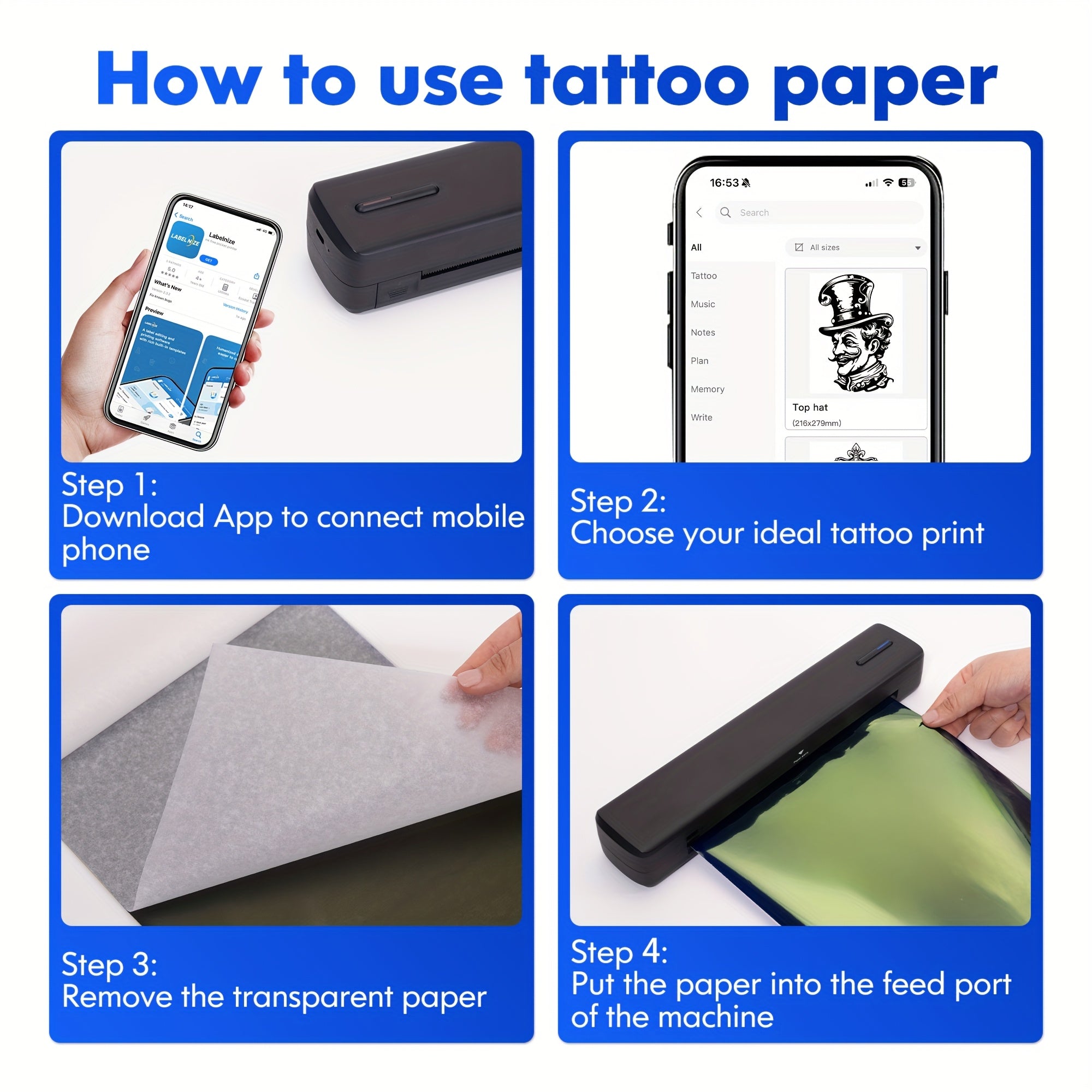 MiniThermo Stampante Wireless – Stampa Compatta per Viaggiare