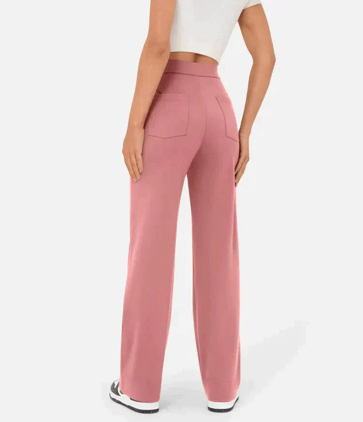 Pantaloni Lotte a Vita Alta – Eleganti, Confortevoli e Casual