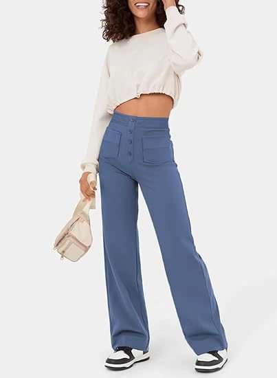 Pantaloni Lotte a Vita Alta – Eleganti, Confortevoli e Casual