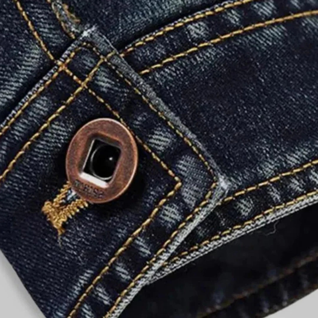 Urban Denim Giacca da Uomo – Design Robusto e Senza Tempo