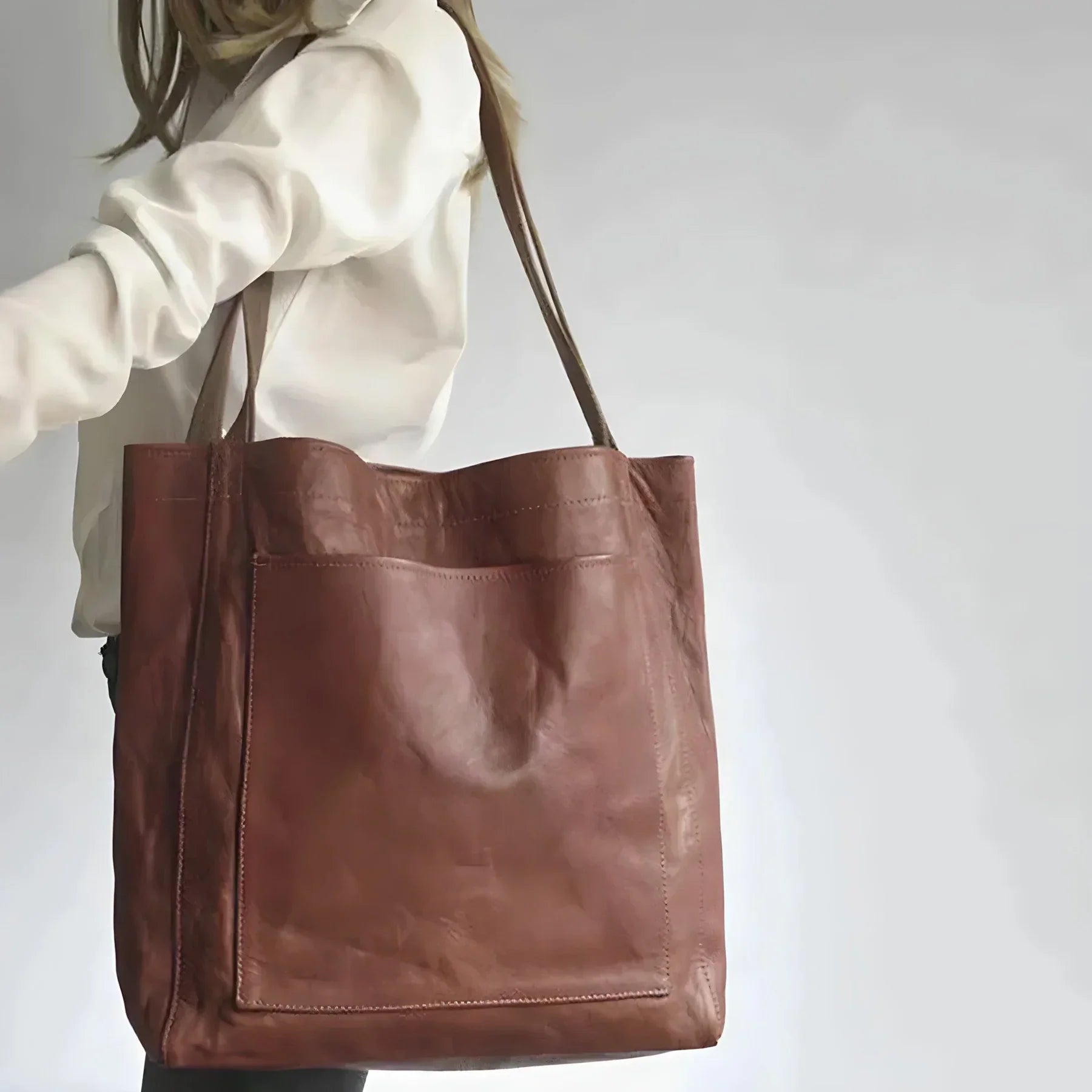 Borsa Shopper in Pelle Julienne - Per Giornate Eleganti e Pratiche