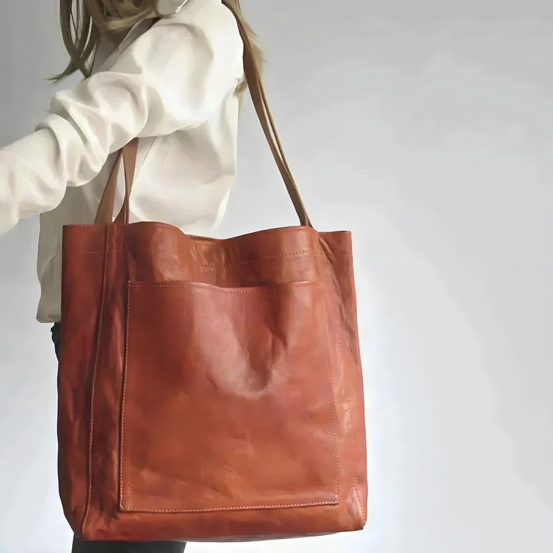 Borsa Shopper in Pelle Julienne - Per Giornate Eleganti e Pratiche