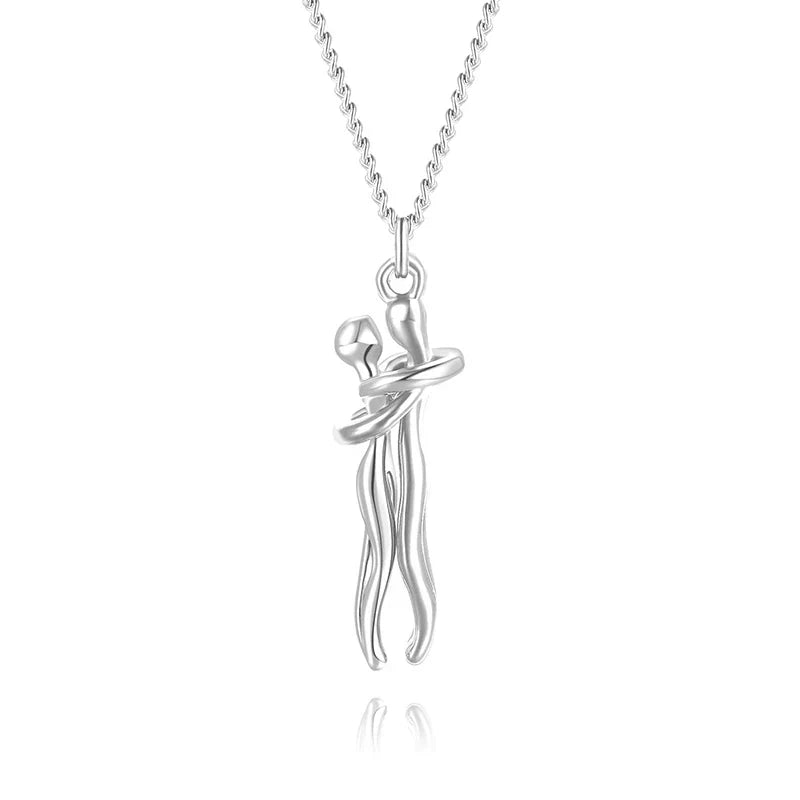 Collana con Pendente Avvolgente – Simbolo Senza Tempo dell'Amore
