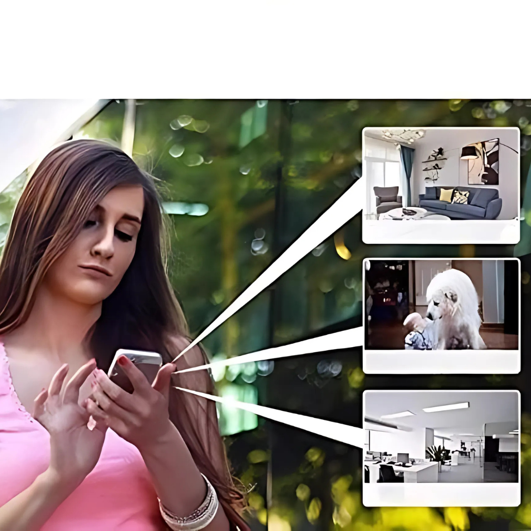 Telecamera Mini Sicurezza Wireless – Compatta e Intelligente per la Sorveglianza Domestica
