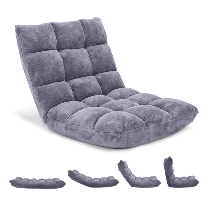 FlexiLounge 14 – Sedia a Terra Regolabile con Comfort Estremo