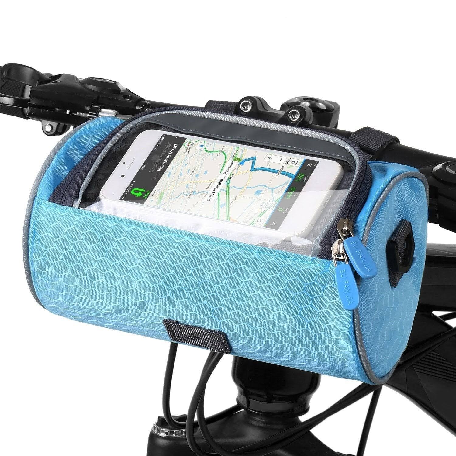 SpeedyBike Borsa – Borsa Impermeabile per Bicicletta con Finestra per Telefono