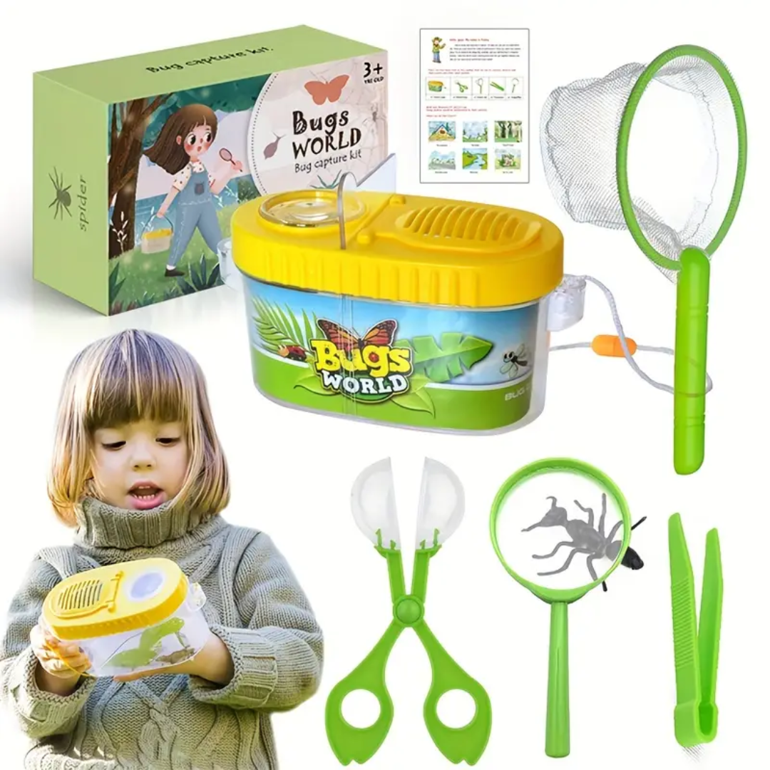 Bugs Explorer Insetto Cattura Set – Avventura nella Scoperta della Natura per Bambini