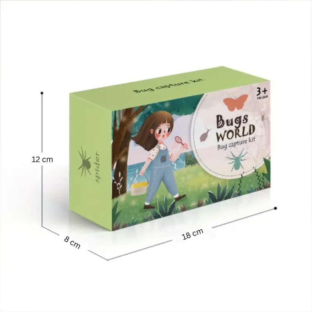 Bugs Explorer Insetto Cattura Set – Avventura nella Scoperta della Natura per Bambini