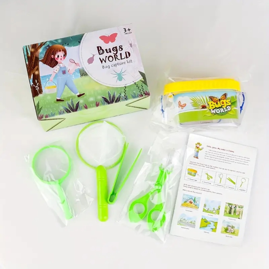 Bugs Explorer Insetto Cattura Set – Avventura nella Scoperta della Natura per Bambini