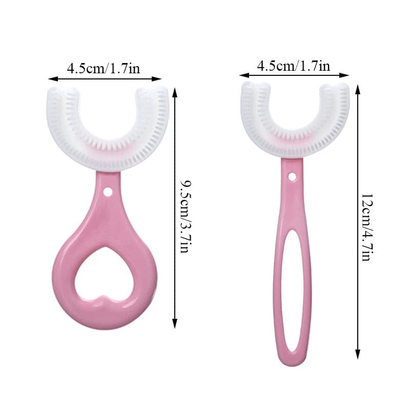 ProFlux - Spazzolino per Bambini Ultra Morbido 360° a Forma di U