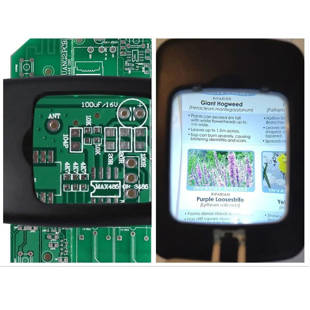 BrightView Lampada ingrandente – Lettura chiara e lavoro confortevole