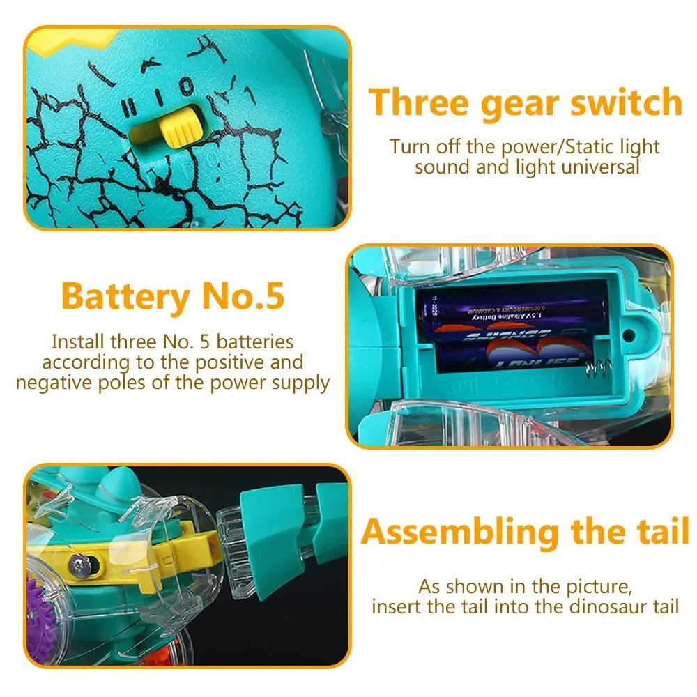 Avventura con il Dinosauro Gear - Divertimento Educativo