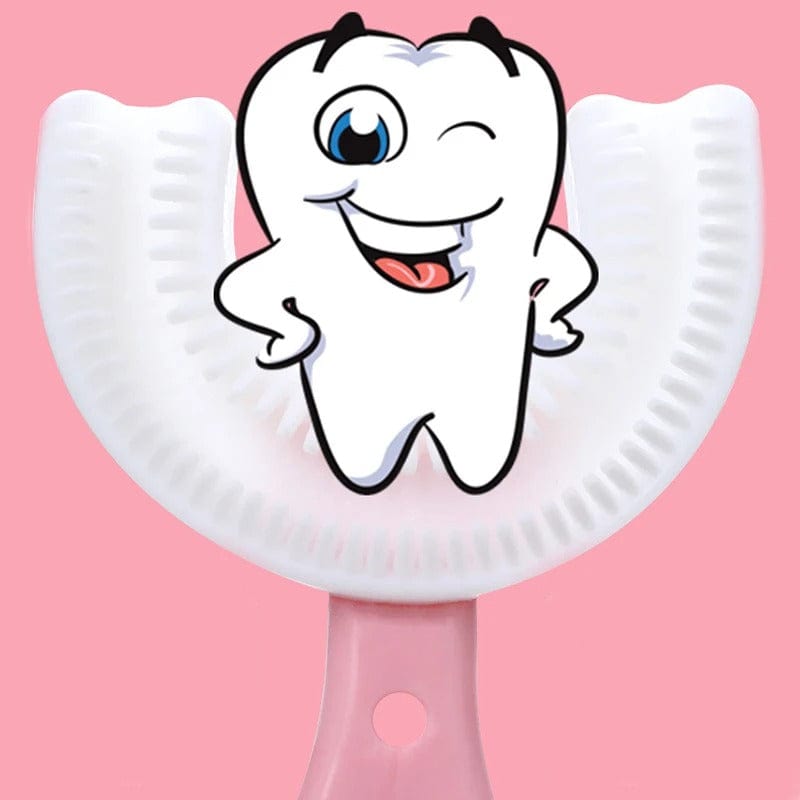 ProFlux - Spazzolino per Bambini Ultra Morbido 360° a Forma di U
