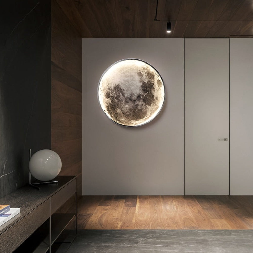 Luna Lampada da Soffitto 3D – Atmosfera Magica e Luce Calda