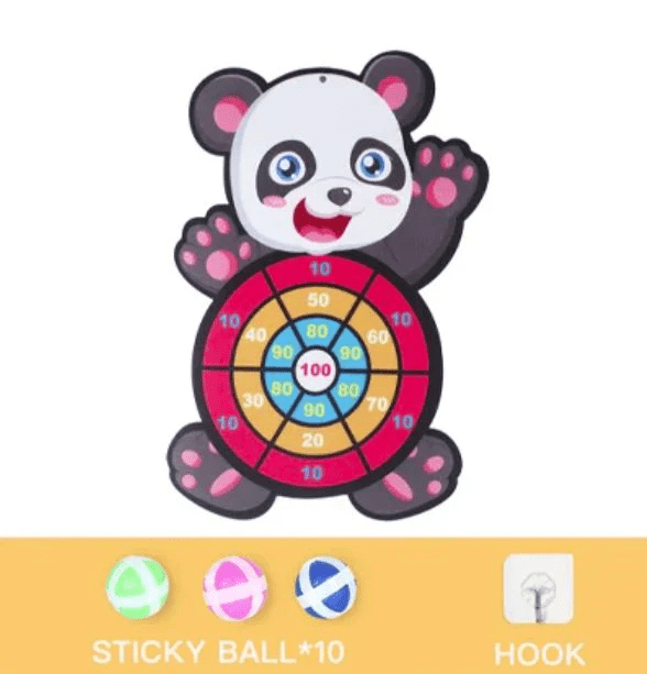 Dartboard Appiccicoso Amici Animali - Divertimento Sicuro per Bambini