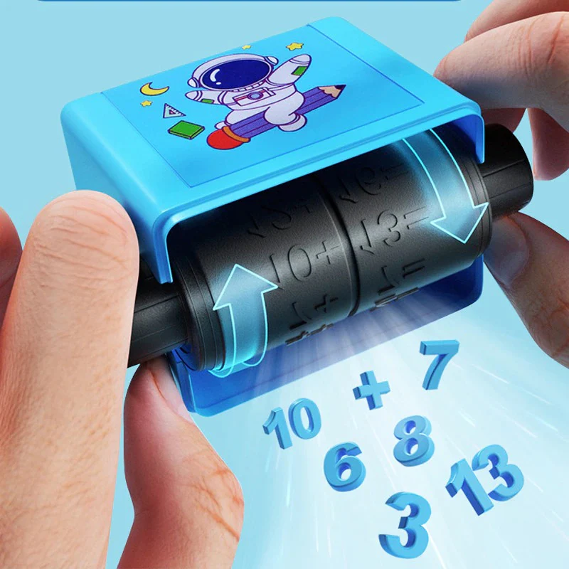 MathMaster Set di Timbri - Imparare a Contare Giocando per Bambini