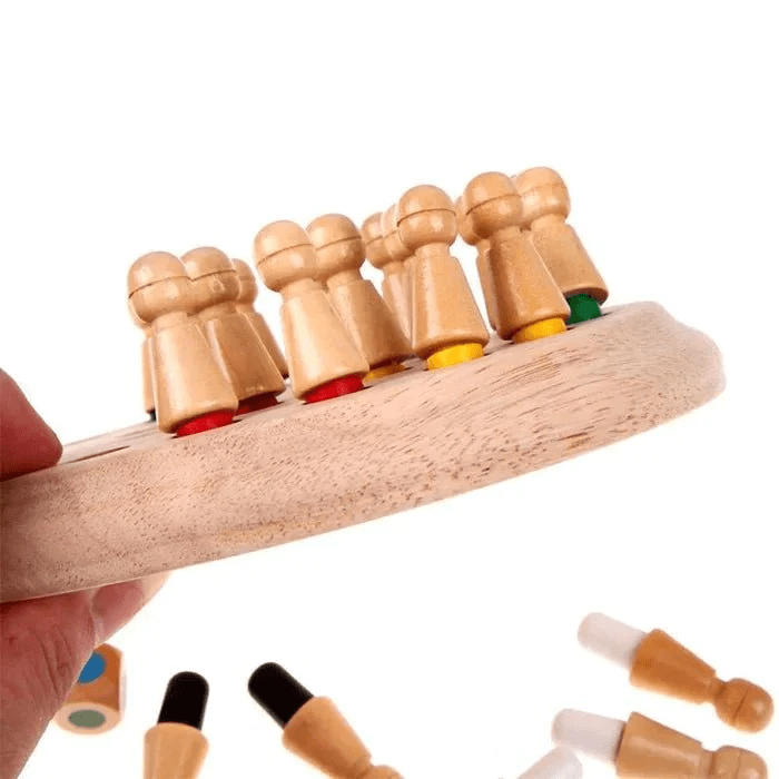 MemoryMaster Gioco di Memoria in Legno - Sfida e Istruzione