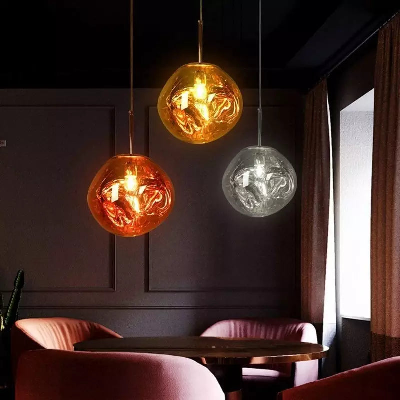 Design Lampada a Sospensione Melt – Oggetto Luminoso Elegante e Atmosferico