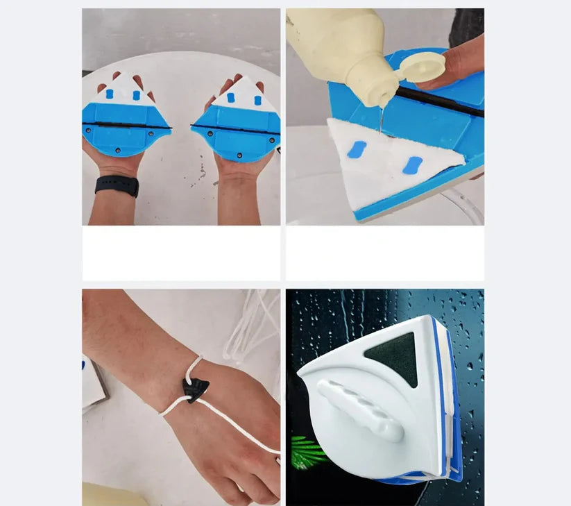 ClearMag Pulitore Magnetico per Finestre – Innovativo e Sicuro per Finestre Senza Striature