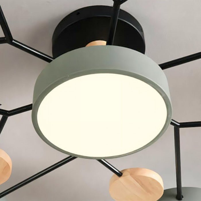 Lampada da soffitto LED Scandinava Moderna – Elegante e Sostenibile