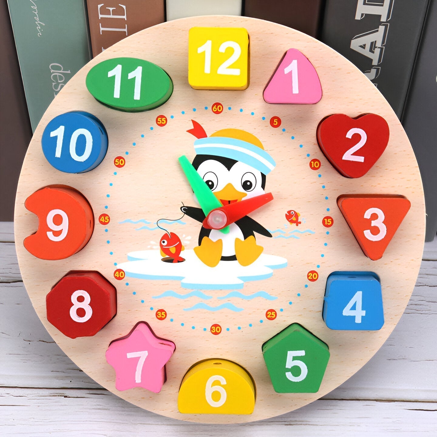 Maestro del Tempo - Orologio in Legno per Divertimento Educativo