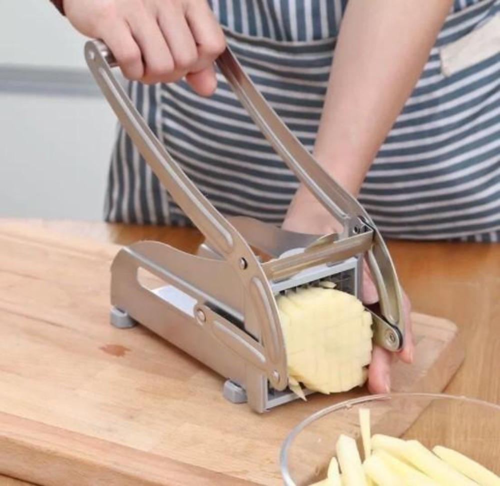 ProSlice Affettatrice per Patate e Patatine – Patatine Perfettamente Affettate in Un Solo Movimento