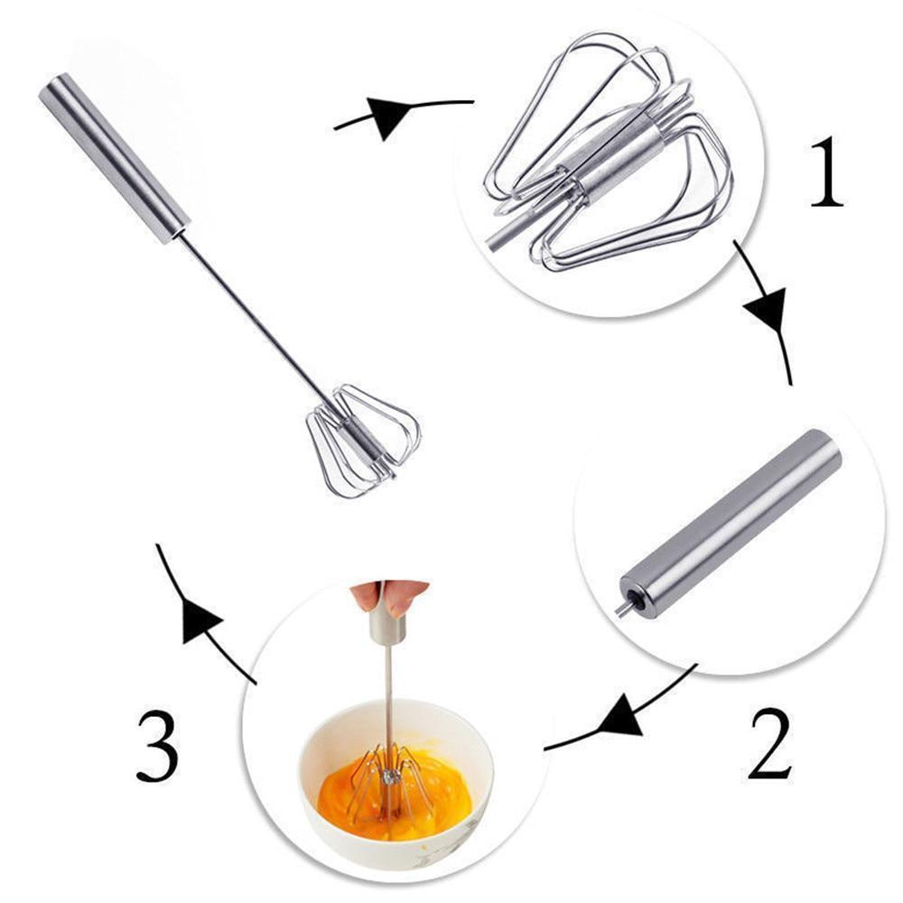 TwistWhisk Frusta Manuale – Veloce, Efficiente e Facile da Usare
