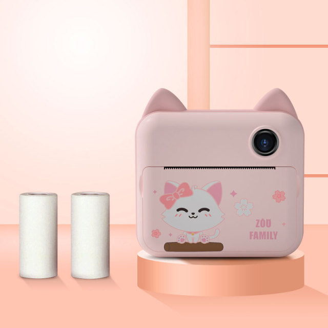 Macchina fotografica Istantanea Creativa per Bambini con Doppia Lente – Divertimento di Stampa Diretta
