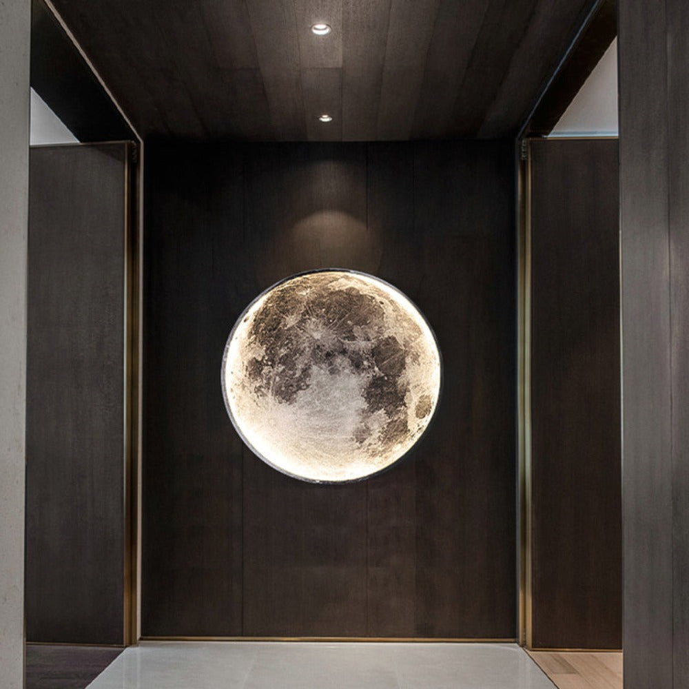 Luna Lampada da Soffitto 3D – Atmosfera Magica e Luce Calda