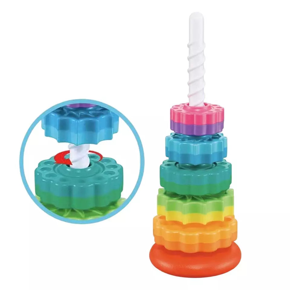 Torre di Gioco Twist & Stapel – Divertimento Educativo per Bambini