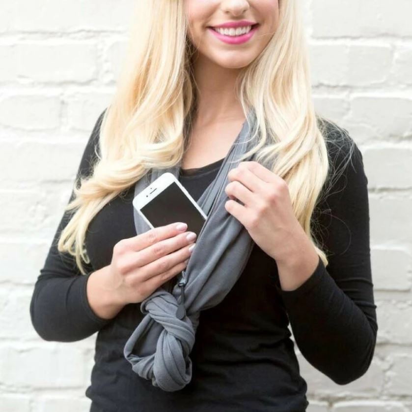 Sciarpa Infinity con Tasca Nascosta – Stile e Sicurezza in Uno