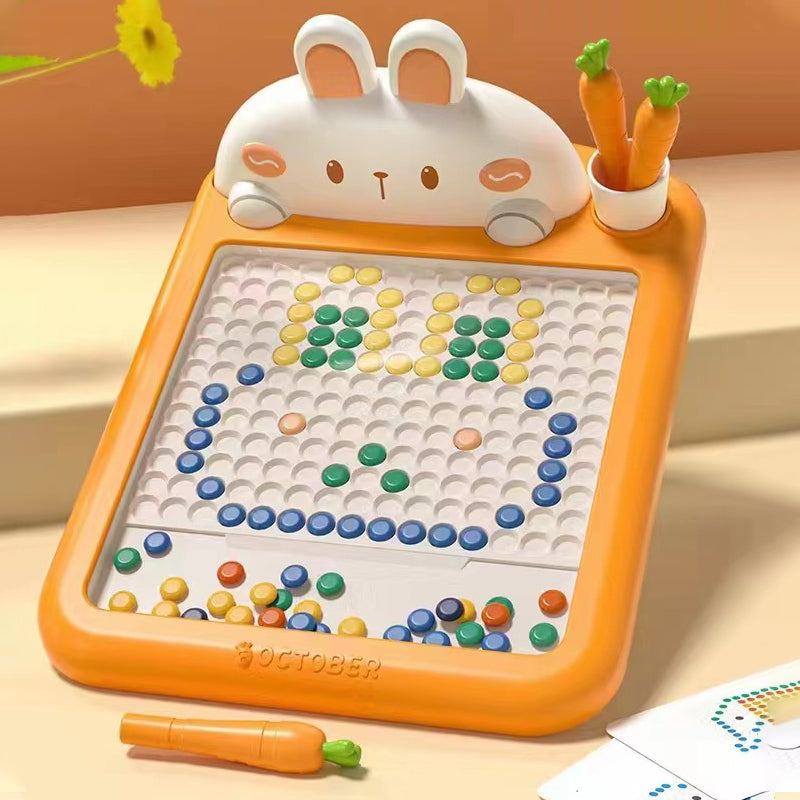 Tavoletta Magnetica per Disegnare con Coniglietti – Per Apprendimento Creativo