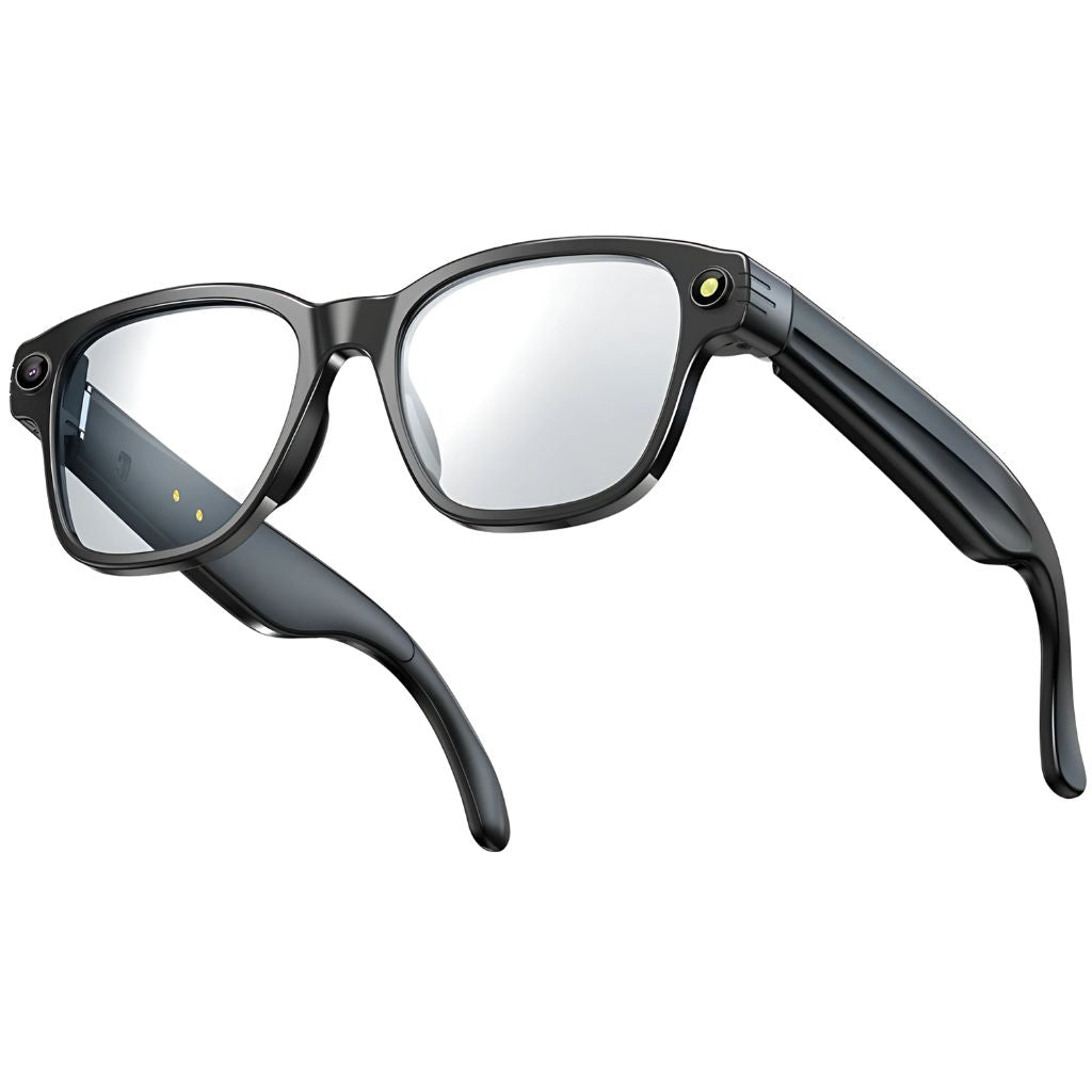 VisionX Smartglasses – Occhiali Intelligenti con Fotocamera e Audio in Design Elegante