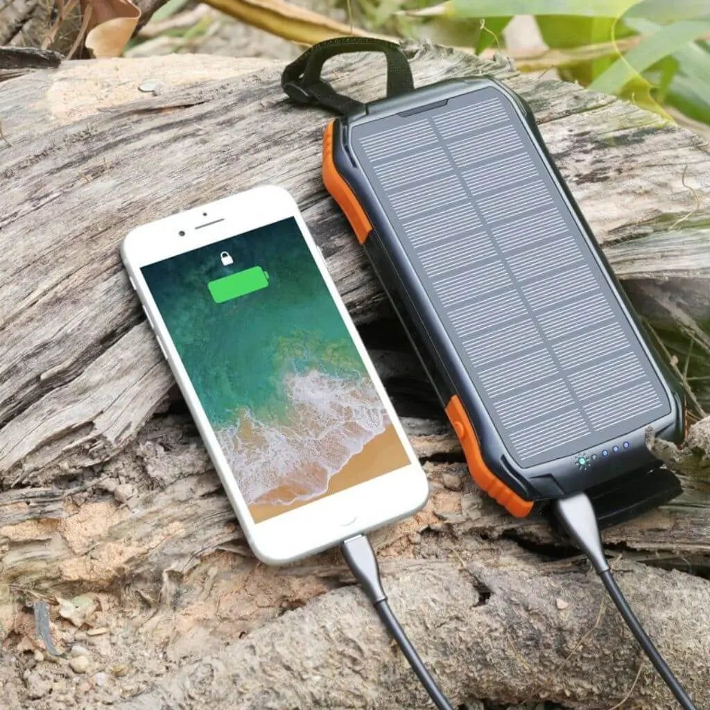 Powerbank Solare – Caricatore Portatile ad Alta Capacità