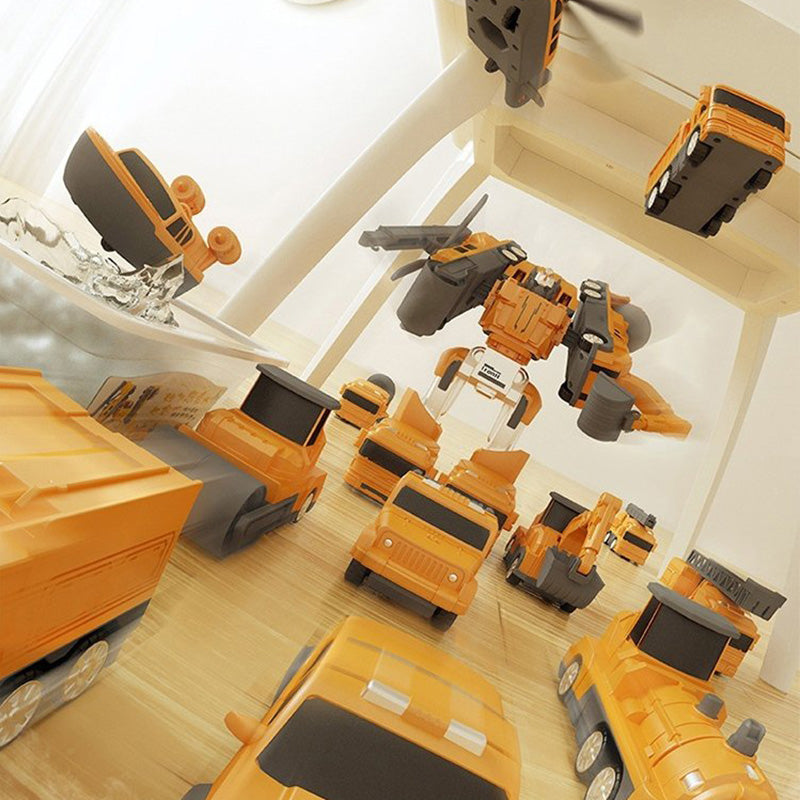 Auto Robot Trasformabile - Giocattolo Creativo per Bambini Avventurosi