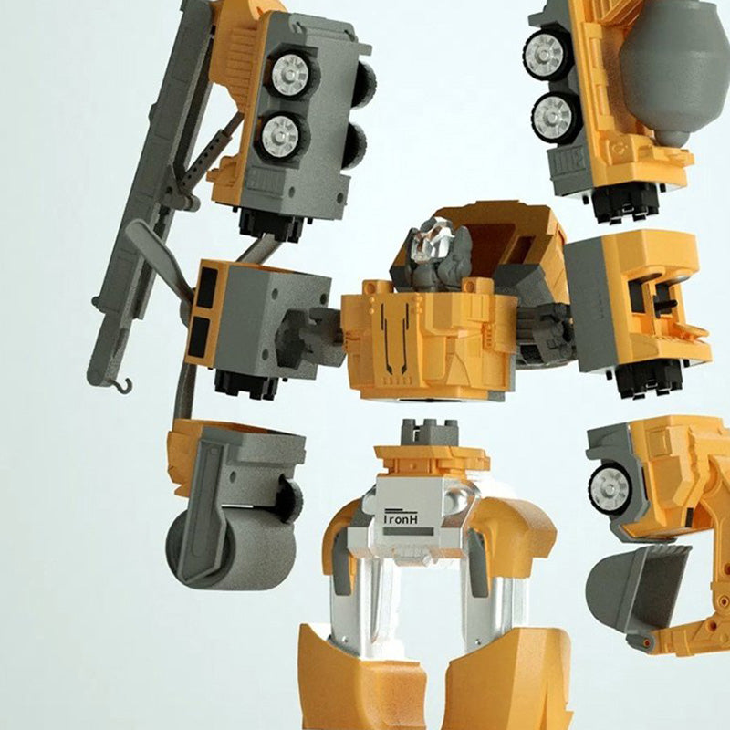 Auto Robot Trasformabile - Giocattolo Creativo per Bambini Avventurosi